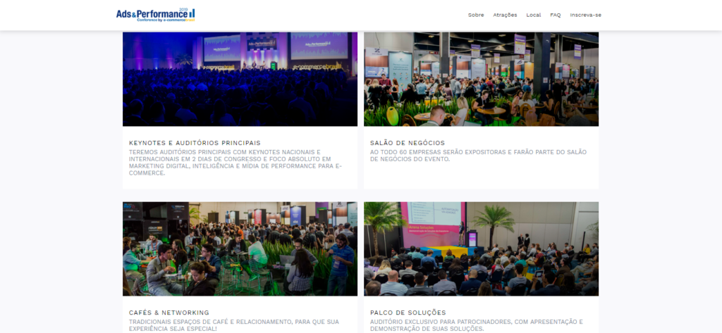 Algumas das atrações do Congresso E-commerce Brasil Ads&Performance.