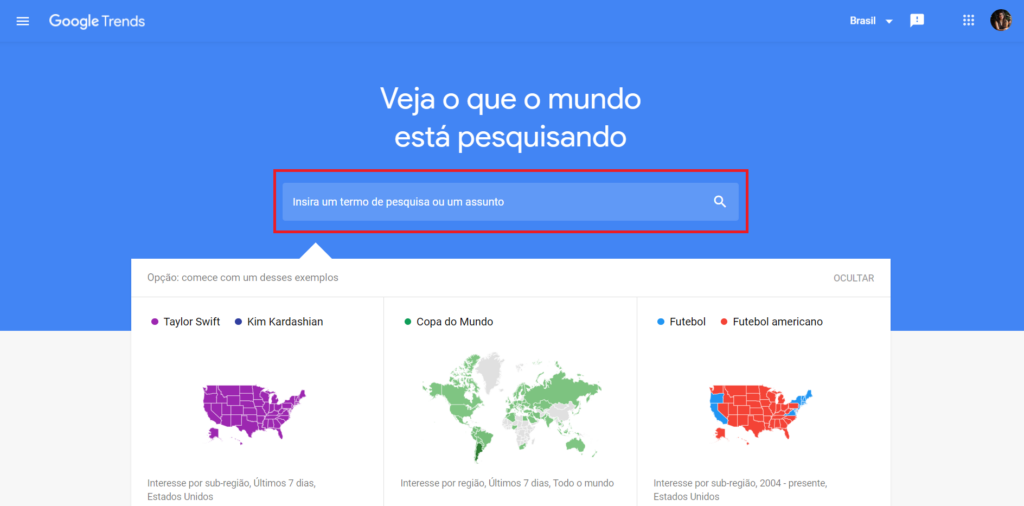 O que vender no verão - Google Trends